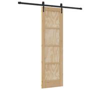 vidaXL Porte coulissante ORKDAL, 61 x 198,5 cm, en bois massif de pin