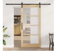 vidaXL Porte coulissante ORKDAL Naturel 93 x 202 cm 3331979
