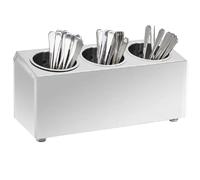 vidaXL Porte-Couverts Inox