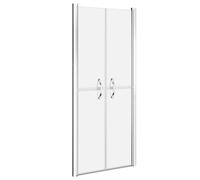 vidaXL Porte de douche ESG mat 96x190 cm