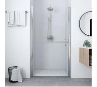 vidaXL Porte de douche en verre trempé 100x178 cm