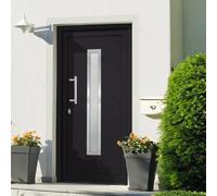 vidaXL Porte d'entrée Anthracite 98x190 cm