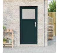 Porte d'entrée latérale vidaXL, anthracite, 88 x 198 cm, PVC