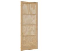 vidaXL Porte d'intérieur Naturelle 83 x 232 cm en contreplaqué