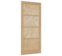 vidaXL Porte d'intérieur Naturelle 93 x 211 cm en contreplaqué