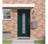 vidaXL Porte Frontale 88 x 200 cm PVC Anthracite 3445683