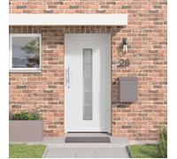 vidaXL Porte Frontale 98 x 200 cm PVC Blanc 3445672