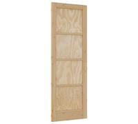 vidaXL Porte intérieure, 73,5 x 211 cm, contreplaqué, couleur naturelle