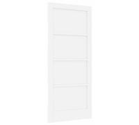 Porte d'intérieur vidaXL blanche 86 x 198,5 cm en contreplaqué