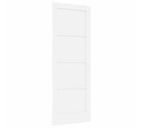 Porte d'intérieur vidaXL blanche 73,5 x 198,5 cm en contreplaqué