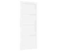 Porte d'intérieur vidaXL blanche 86 x 211 cm en contreplaqué