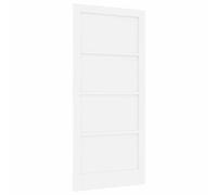 Porte d'intérieur vidaXL blanche 93 x 202 cm en contreplaqué