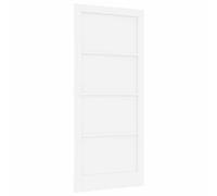 Porte d'intérieur vidaXL blanche 93 x 211 cm en contreplaqué