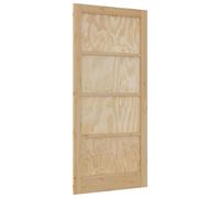 vidaXL Porte d'intérieur Naturelle 93 x 202 cm en contreplaqué