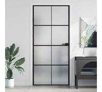 vidaXL Porte intérieure noir 93x201,5 cm