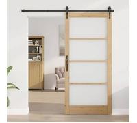 Porte d'intérieur vidaXL ORKDAL marron 93 x 202 cm