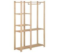 vidaXL Porte-manteau en pin massif 110×38×170 cm – Rangement intérieur