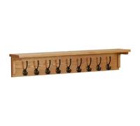 VIDAXL Porte-manteau Bois Massif - Chêne