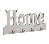vidaXL Porte-manteau Mural HOME - Blanc