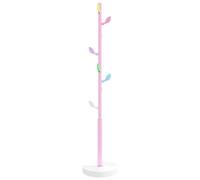 vidaXL Porte-manteau sur pied Moderne 172 cm fer enduit de poudre Rose