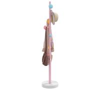 vidaXL Porte-manteau rose 172 cm fer enduit de poudre