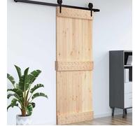 Porte vidaXL NARVIK Nature 70 x 210 cm en pin massif