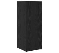 Vidaxl Porte-Parapluie Avec Stockage Chêne Noir 25 X 24.5 X 64.5 Cm
