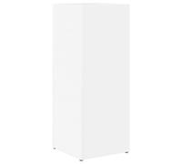 Vidaxl Porte-Parapluie Blanc 25 X 24.5 X 64.5 Cm Bois D'ingénierie