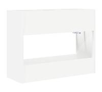 Vidaxl Porte-Parapluie Blanc 65 X 24 X 50 Cm Bois D'ingénierie