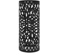 vidaXL – Porte-parapluie Feuilles – Acier noir – Meuble d'entrée