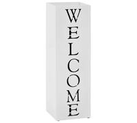 vidaXL Porte-parapluie Welcome