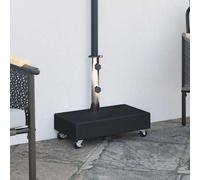 vidaXL Porte-parapluies noir 45x25x8 cm Granit