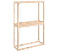 vidaXL Porte-pneus 120x40x180 cm Bois de pin massif