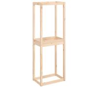 vidaXL Porte-pneus 63x40x180 cm Bois de pin massif