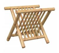 VidaXL Porte-revue Bambou