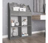 vidaXL Porte-revue enfants Gris Béton