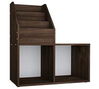 vidaXL Porte-Revue pour Enfants Chêne fumé Bois d’ingénierie