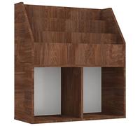 vidaXL Porte-revue pour enfants Chêne marron 71×30×78,5 cm – bibliothèque
