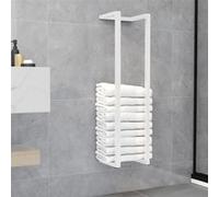 Porte-serviette vidaXL - Blanc - 25x20x95 cm