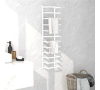 vidaXL Porte-serviette - Blanc