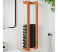 vidaXL Porte-serviettes - Bois de pin massif - Marron cire