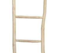 vidaXL Porte-serviettes Échelle avec 5 barreaux Teck 45 x 150 cm