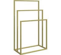 vidaXL Porte-serviettes Golden 48x24x79 cm Fer