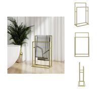 vidaXL Porte-serviettes or 48x24x78,5 cm Fer - porte-serviettes