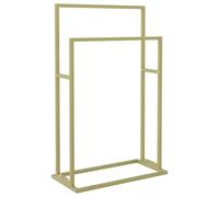 vidaXL Porte-serviettes sur pied Doré 48x24x78,5 cm Fer 343089