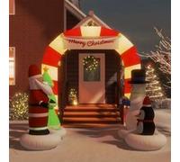 vidaXL Porte voûtée de Noël 260 cm
