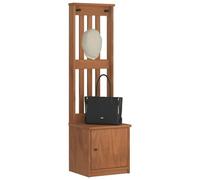 vidaXL Portemanteau SANDENS 45x40x159,5 cm bois massif pin
