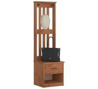 vidaXL Portemanteau SANDENS 45x40x159,5 cm bois massif pin