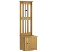 vidaXL Portemanteau SANDNES 45x40x159,5 cm bois massif pin
