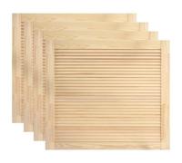 VidaXL Portes Armoire Persiennes Pin 4pcs